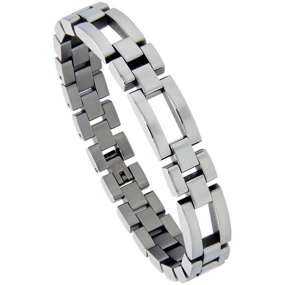 Other - Stainless Steel Rolex Style men's Bracelet